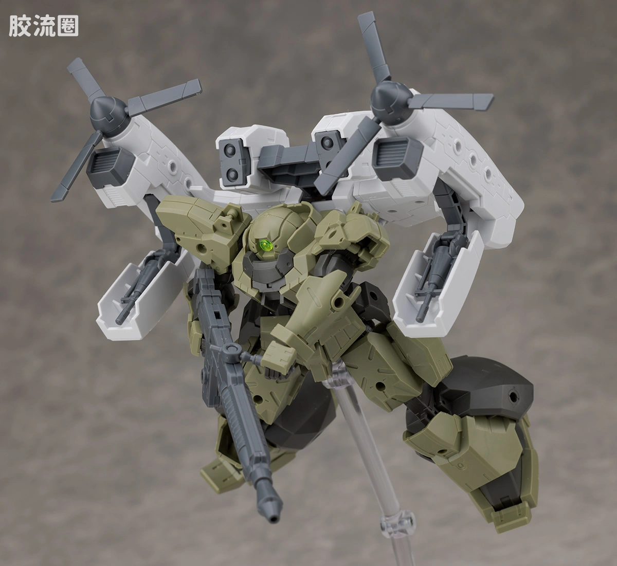 30MM 1/144 Extended Armament Vehicle EXA Vehicle(倾转旋翼机Ver.) - 图片